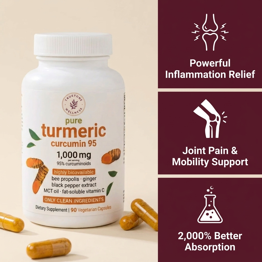 Turmeric Curcumin Capsules (1,000mg