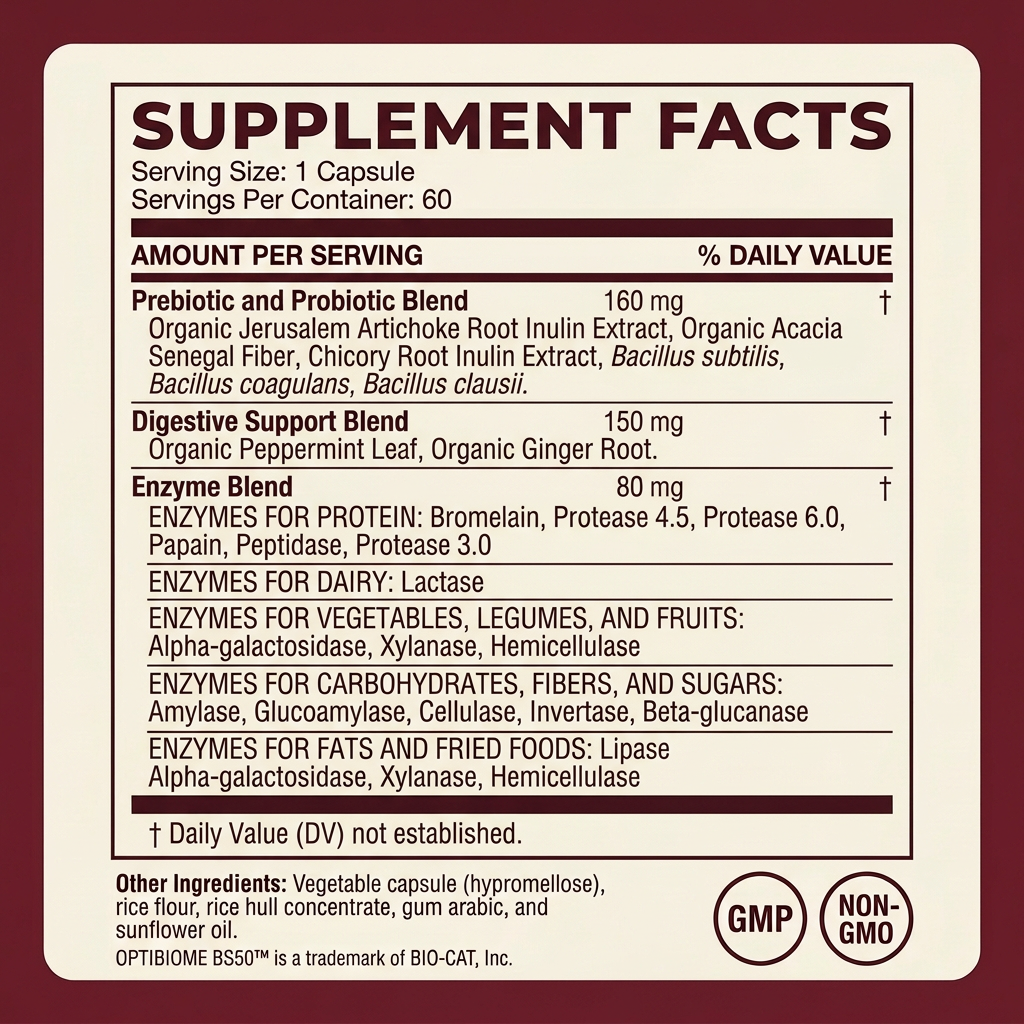 TrueTone Digestive Enzyme Complex
