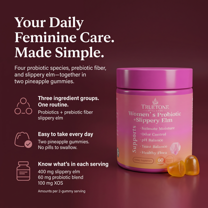 TrueTone Women's Probiotic + Slippery Elm